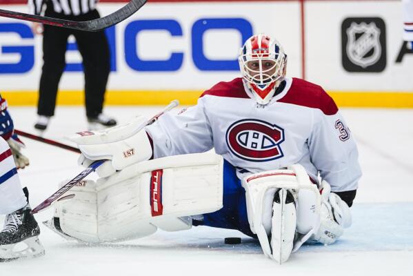 Montreal canadiens goalie cut jersey sales